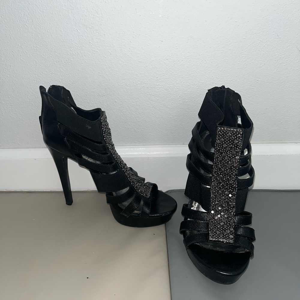 Gianna Bini Black Heels